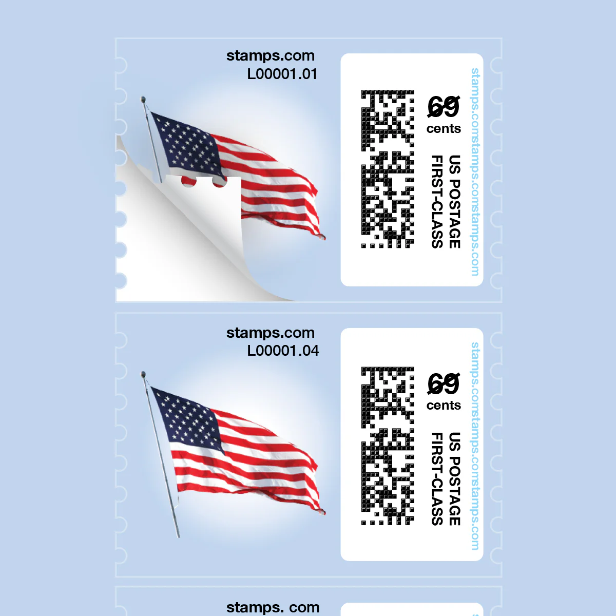Patriotic NetStamps Sheets - Image 6