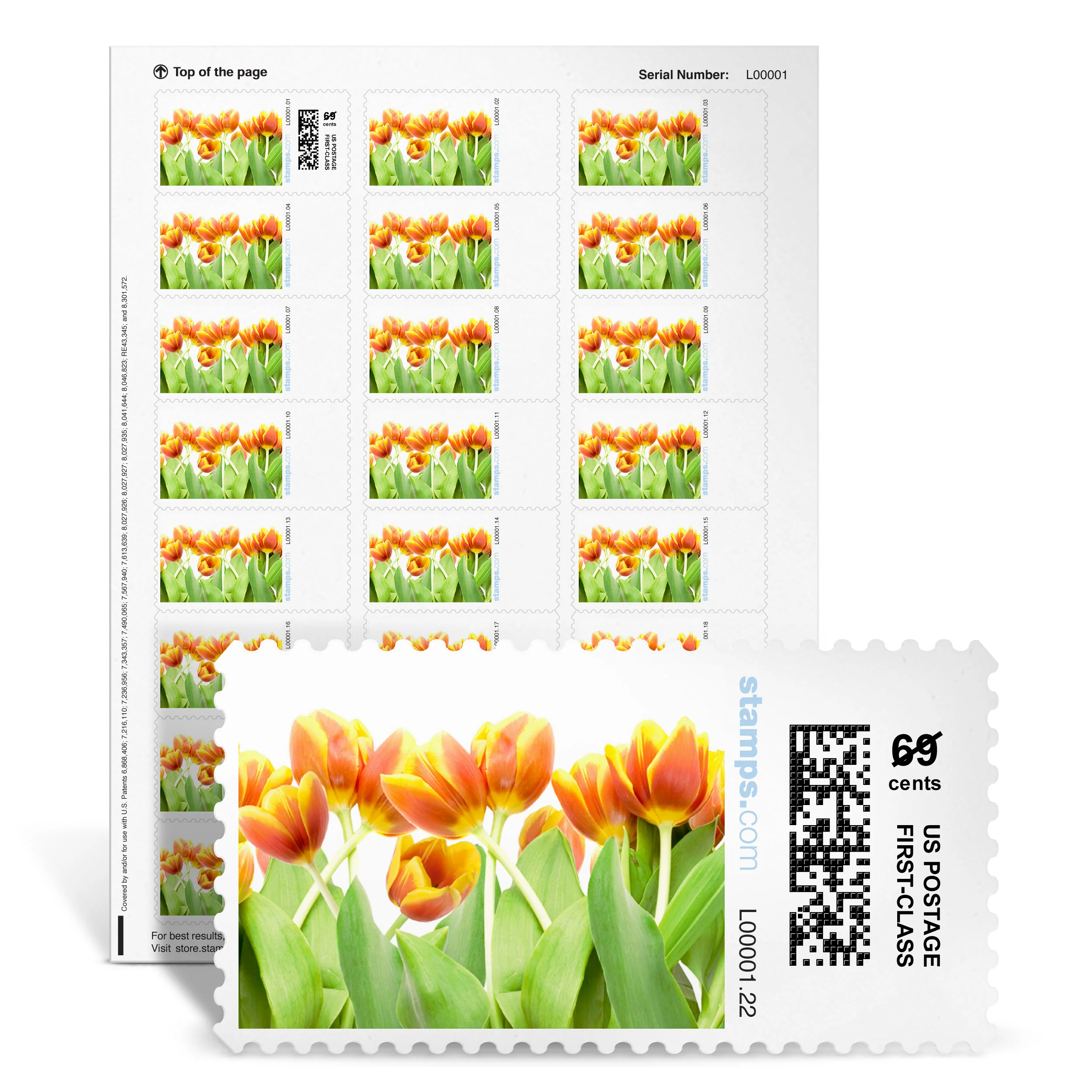 Spring Blossoms NetStamps
